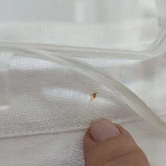 Tommy Bahama Women's Classic White Button Down Shirt - Picture 3 of 7